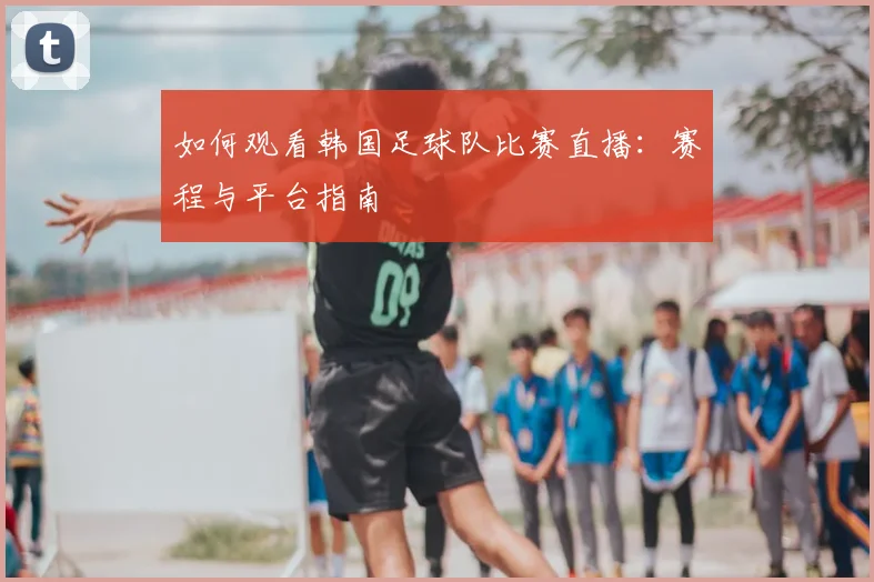 如何观看韩国足球队比赛直播：赛程与平台指南