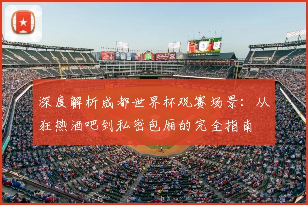 深度解析成都世界杯观赛场景：从狂热酒吧到私密包厢的完全指南